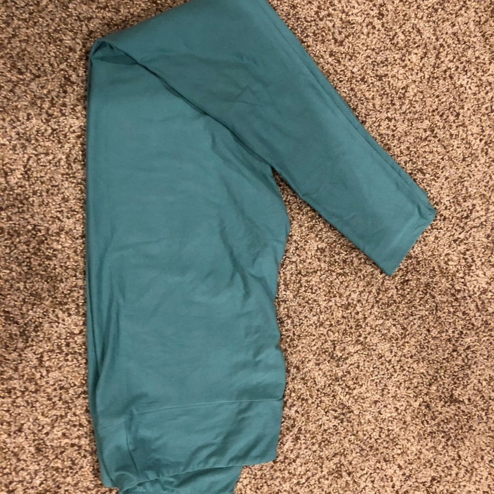Blue/green lularoe leggings